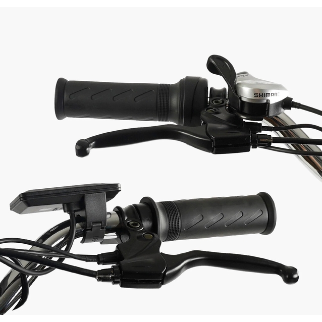 Електровелосипед 26 ST Corso «ROCCO» RC-26779 сталь, двигун 500W, акумулятор 48V20Ah літієвий, темно-зелений фото westvelo.com