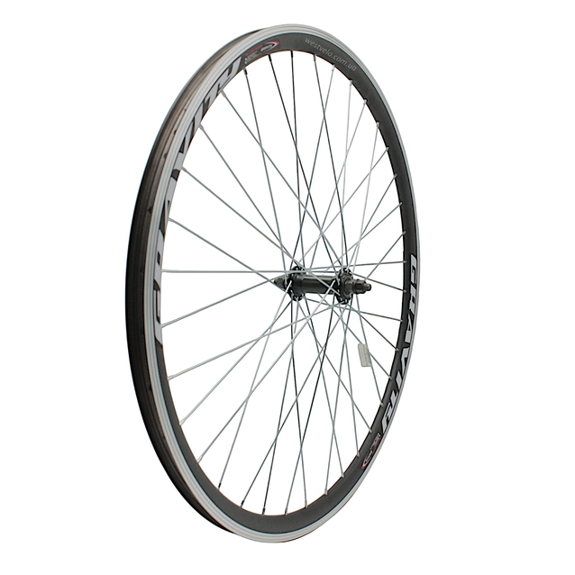 Колесо 28-29 перед, обід 2-ний чорний, втулка AL. SHUNFENG, на промах чорна фото westvelo.com