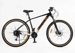 Велосипед 29 AL Corso «ENIGMA» NG-29305 алюміній 19", (к-т SHIMANO Alivio) вилка Santour гідравлічна, чорно-біло-помаранчевий фото westvelo.com