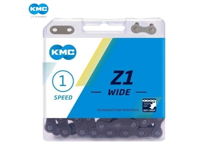 Ланцюг одношвидкісний 112 ланок KMC Z1 пластик + замок