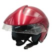 Мото шолом, відкритий (S 55-56) №208 червоний, з дашком фото westvelo.com