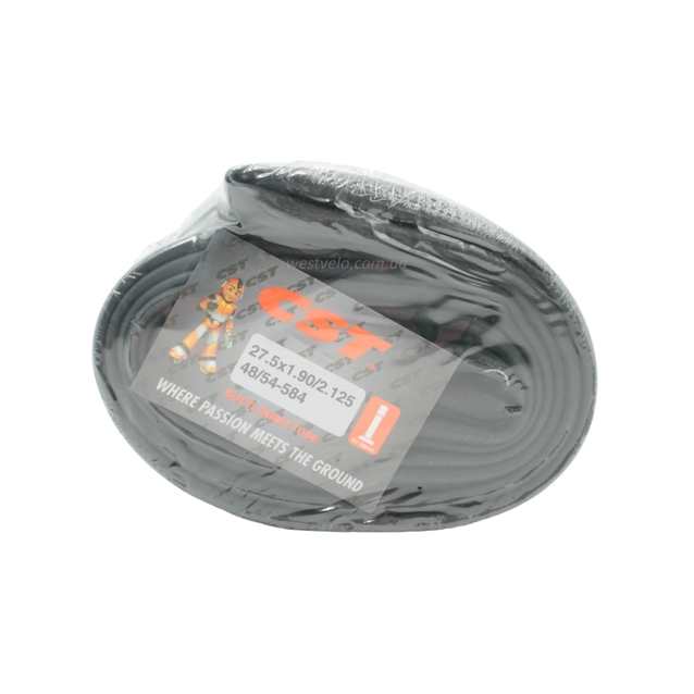 Камера 27.5. довгий ніпель AV 48mm CST (1.90-2.125) фото westvelo.com