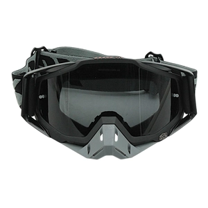 Мото окуляри Кросс-ендуро 100% 109-1-98, чорно-сірі, тонований візор (class B)