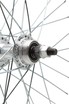 Колесо 24 зад, обід 2-ний сірий, втулка AL на промах, диск різьба (Gravity) фото westvelo.com