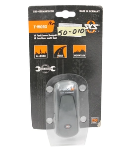 Мультитул SKS (T-Worx), 6-гранники+лопатки, чорний (19 елементів) (GERMANY)