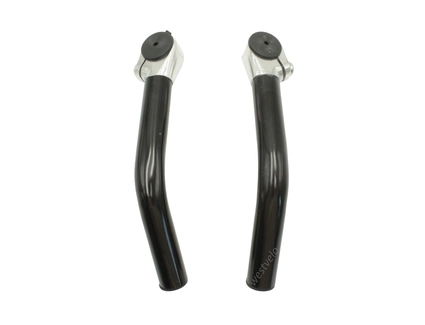 Роги руля алюміній чорні