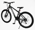 Велосипед 27.5 AL Corso «LEGEND» LG-27754 алюміній 15,5", (к-т SHIMANO) чорно-сірий фото westvelo.com