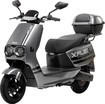Електроскутер Corso «FLEX» FL-548209 двигун 1500W, акумулятор графеновий 72V 35Ah, сірий, колеса 10" + 1 ящик. акум фото westvelo.com