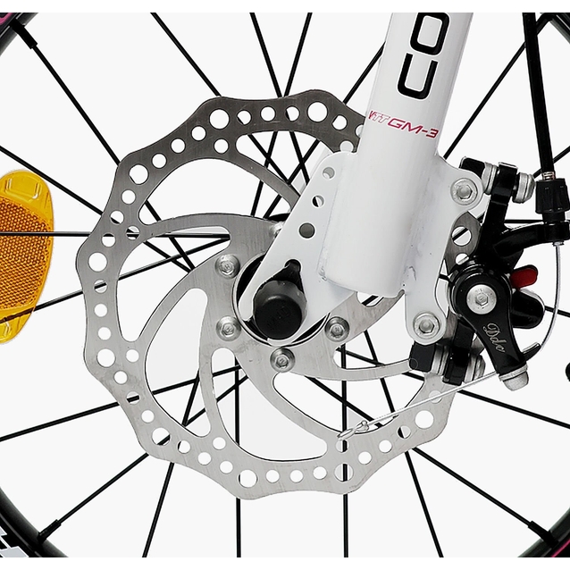 Дитячий велосипед 16 AL Corso «TAYGER»  TG-21476 алюмінієва рама, дискові гальма, рожевий фото westvelo.com