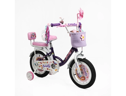 Дитячий велосипед 14 ST Corso «EMILY» ML-36988 фіолетовий