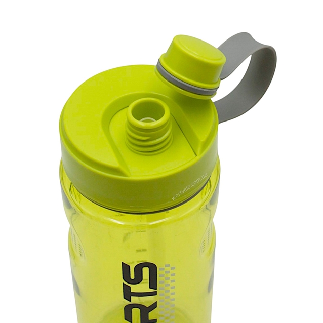 Фляга 1000 ml. SMOSI SPORTS, (для тренувань) з трубкою, зелена фото westvelo.com