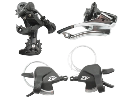 Групсет 3+10 шв. LTWOO А7 (монетки+передній перемикач+задній перемикач)