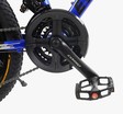 Велосипед 20 AL Corso «EVOLUTION» EV-20912 алюміній 11", (к-т SHIMANO) чорно-синій фото westvelo.com