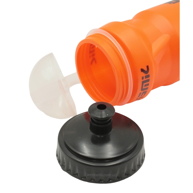 Фляга SIMEKE 650ml "MILITARY" пластмасова помаранчева фото westvelo.com