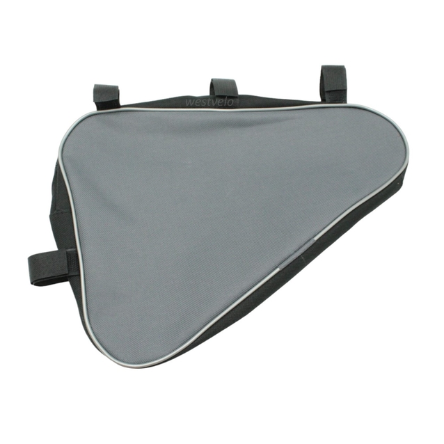 Сумка на раму трикутна color mix XXL фото westvelo.com