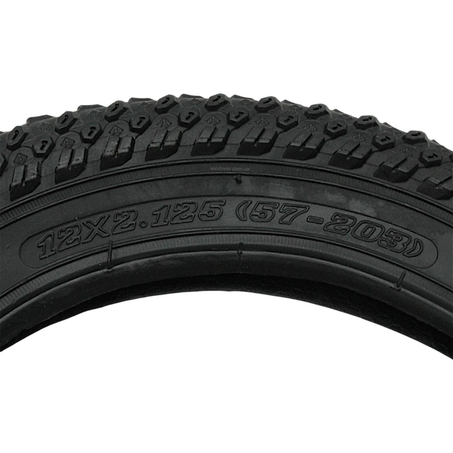 Покришка 12-2.125 Китай дрібний шип (57-203) фото westvelo.com