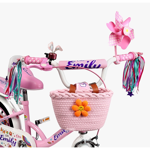 Дитячий велосипед 12 ST Corso «EMILY» ML-15569 рожевий фото westvelo.com