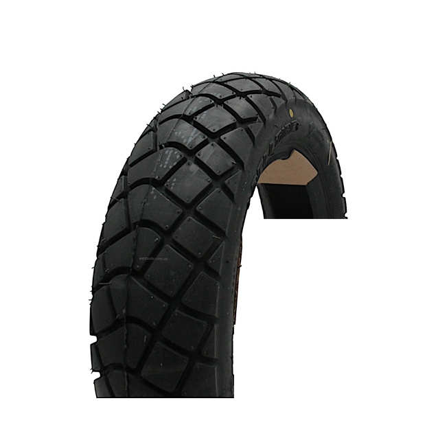 Покришка "10" 100/90-10 Б/К DELI TIRE Індонезія (223) напів-шип TL фото westvelo.com