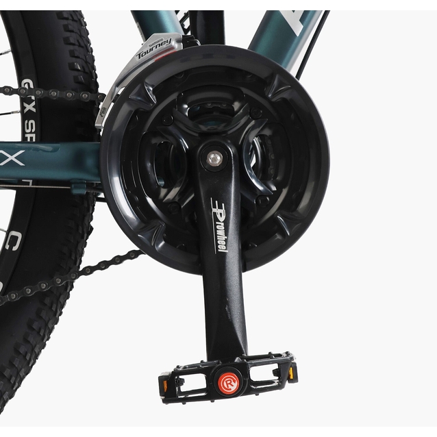 Велосипед 29 AL Corso «ANTARES» AR-29166 алюміній 19", (к-т SHIMANO) чорно-смарагдовий фото westvelo.com