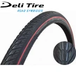 Покришка 28-1.75 (47-622) DELI TIRE Індонезія (209) червона смуга фото westvelo.com