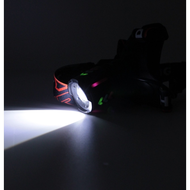 Ліхтар налобний на usb зарядку,Bailong BL-8096-4, Type-C.(білим,червоним,зеленим та синім світлом) фото westvelo.com