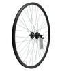 Колесо 28-29 перед, обід 2-ний чорний дисковий, втулка SHIMANO DEORE FH-M525A, диск 6 болтів,ексцентрик фото westvelo.com