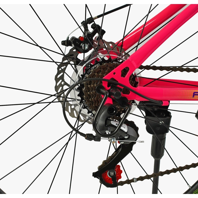 Велосипед 26 ST Corso «SKYWALKER» SW-26615 сталь 15", (к-т SunRun) рожевий фото westvelo.com