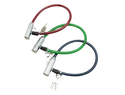 Замок метал на ключ Є на 0,5m (різні кольори)