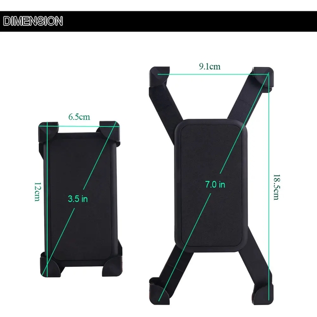 Тримач для телефону пластик CH-01 фото westvelo.com