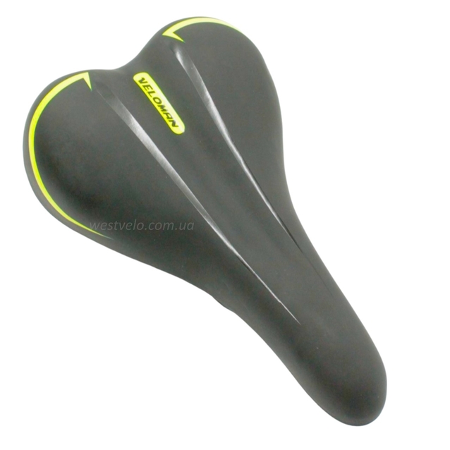 Сідло мтв на глагол "VELOMAN" жовте фото westvelo.com