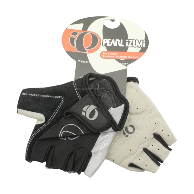 Рукавиці "M" PEARL iZUMi чорно-сірі фото westvelo.com