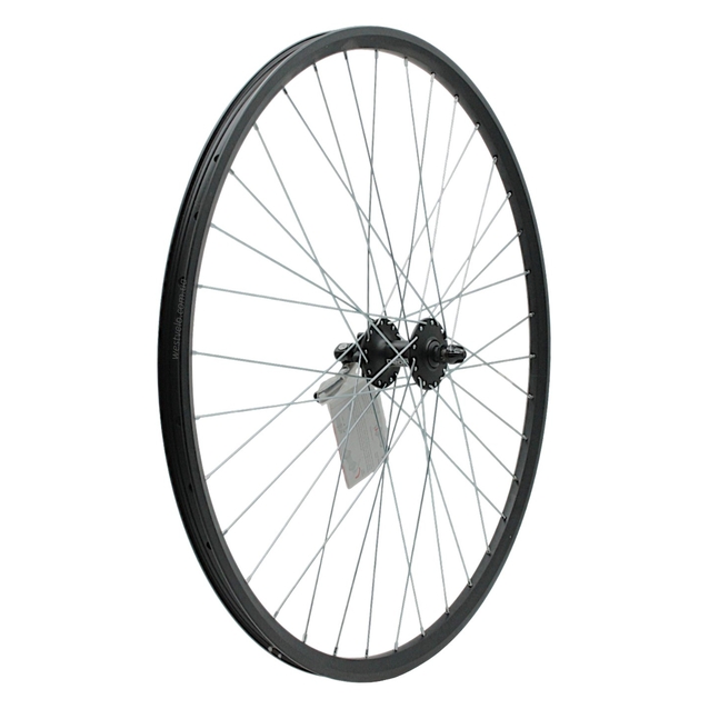 Колесо 28-29 перед, обід 2-ний чорний дисковий, втулка SHIMANO DEORE FH-M525A, диск 6 болтів,ексцентрик фото westvelo.com