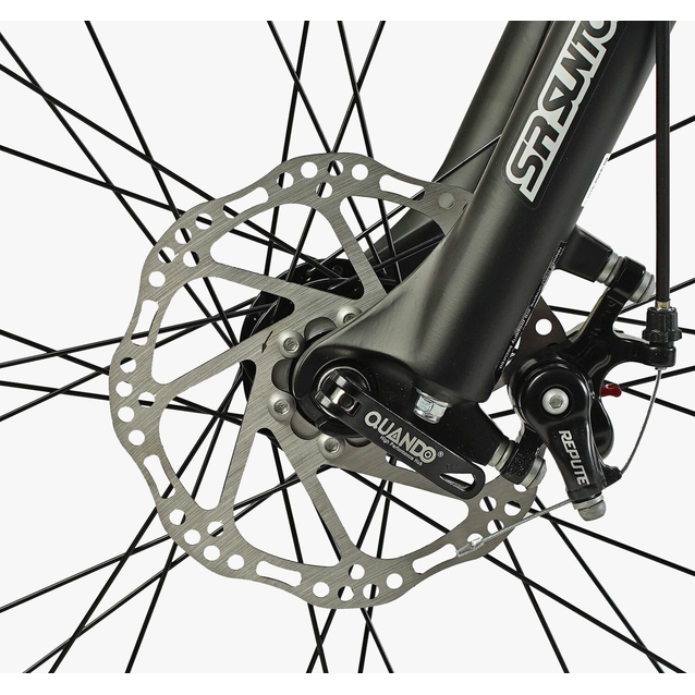 Велосипед 29 AL Corso «ANTARES» AR-29940 алюміній 21", (к-т SHIMANO) чорно-блакитний фото westvelo.com