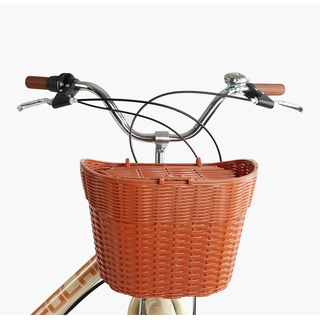 Міський велосипед 26 ST Corso «POLARIS» PS-72411 сталь 16,5", (к-т SHIMANO) бежевий (+к/к/б) фото westvelo.com