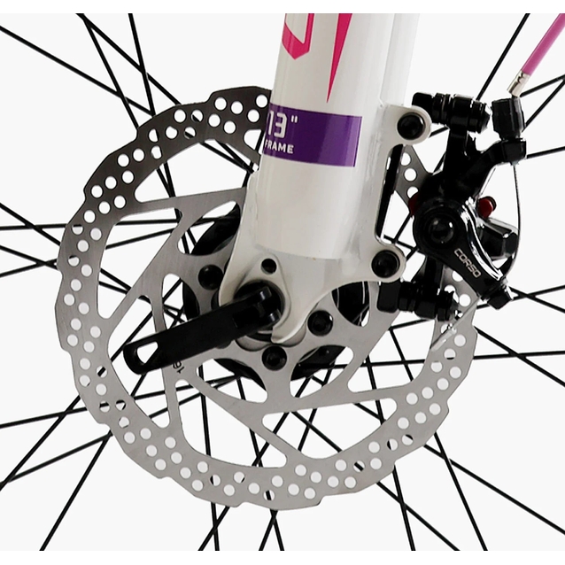 Велосипед 26 AL Corso «MERCURY» MR-26708 алюміній 13", (к-т SHIMANO) світло-рожевий фото westvelo.com