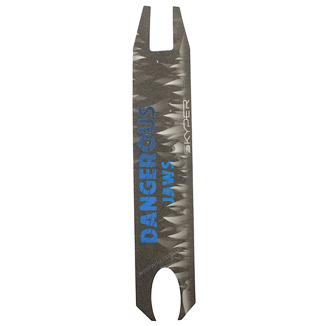 Наклейки для трюкового самоката Skyper (JS-001) 50х9,5 сині