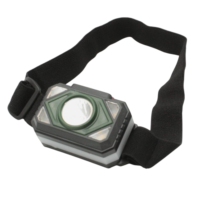 Ліхтар налобний на usb зарядку, BL-005 (32A) фото westvelo.com