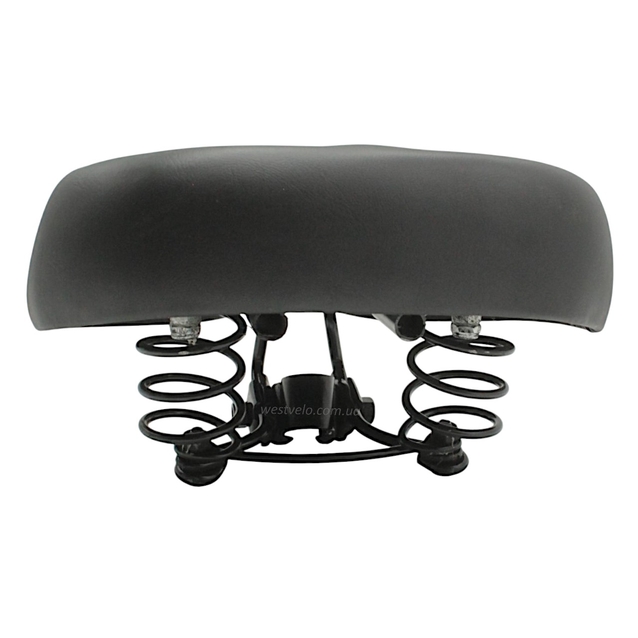 Сідло на пружинах, A-2 чорне фото westvelo.com