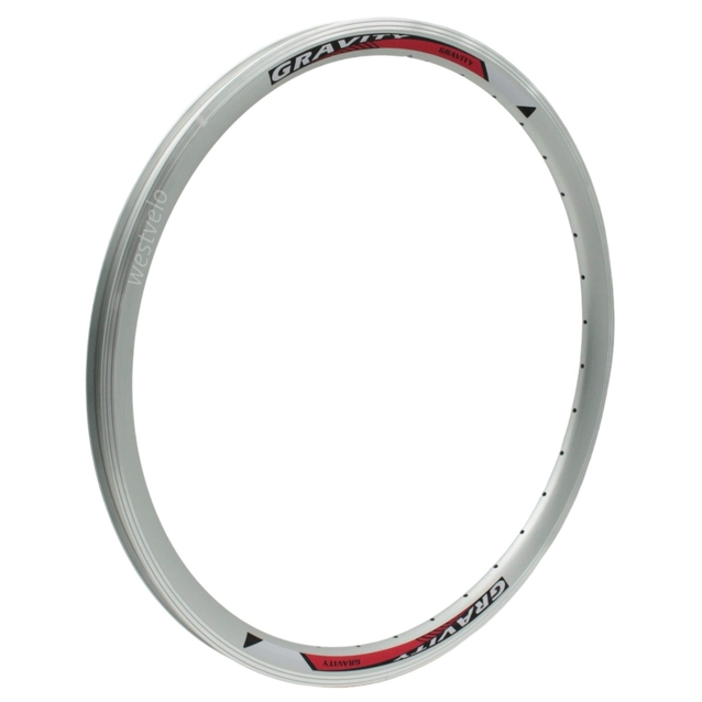 Обід 24 капля подвійний сірий круглий GRAVITY (14Gx36H) фото westvelo.com