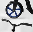 Самокат дитячий 2-х колісний, PU Best Scooter 79855 синій, Ø200mm