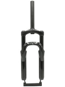Вилка 20 аморт. безрізьб. Weiyi (318) Ø28.6mm disk. шток L-190mm чорна глянцева