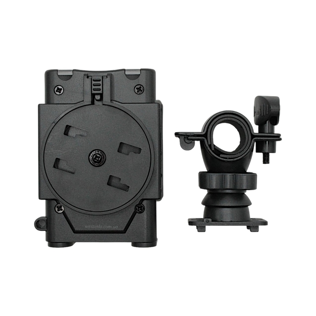 Тримач для телефону пластик, регульований фото westvelo.com