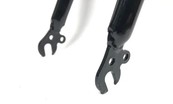 Вилка 20 сталева Ø25.4mm V-brake L-200mm р.з L-100mm чорна фото westvelo.com