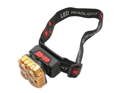 Ліхтар налобний на usb зарядку, HX208-4