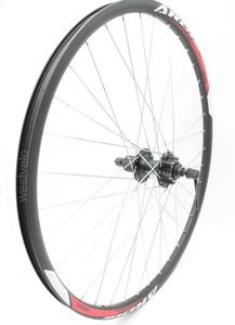 Колесо 27,5 зад, обід 2-ний чорний диск, втулка.SHIMANO DEORE на касету 8/9/10, диск 6 бол, ексцентрик