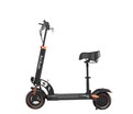 Електросамокат Best Scooter MS-30819 двигун 800W, акумулятор літієвий 48V 15Ah з сидінням, складний, колеса 10, чорно-помаранчевий фото westvelo.com