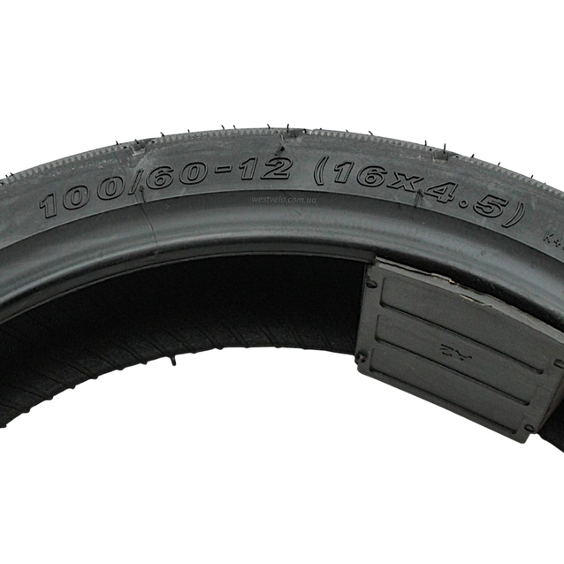 Покришка "12" 100/60-12 Б/К KENDA (16X4.5) K439A дорожня TL фото westvelo.com