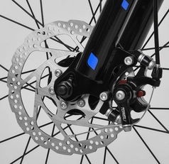 Велосипед 20 MG Corso «SPEEDLINE» MG-64713 магній 11", (к-т SHIMANO) чорно-синій