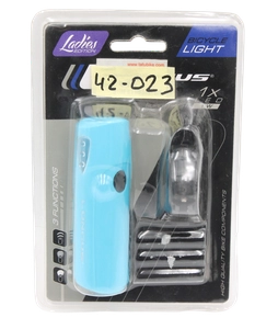 Ліхтар на батарейках LONGUS блакитний, 3 режими