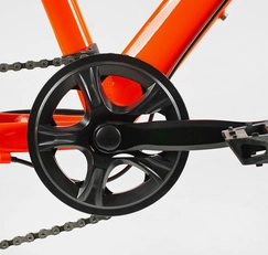 Велосипед 24 AL Corso «OPTIMA» TM-24215 алюміній 11", (к-т SHIMANO) помаранчевий